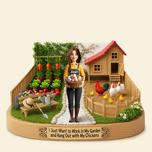 Farm Girl Plaque - Personalized Gifts For Farmers 01nati250625-Homacus