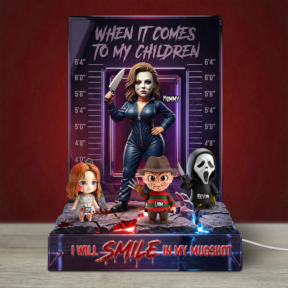 Fun Crime Mom Acrylic Light Box, Personalized Gifts For Moms 04qhti040326