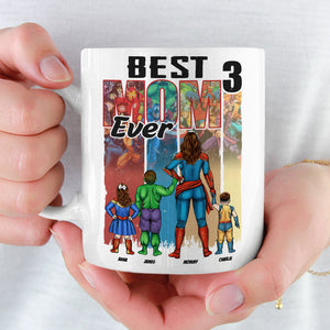 Personalized Gifts For Super Mom Coffee Mug Best Mom Ever 04OHTI190325PA-Homacus