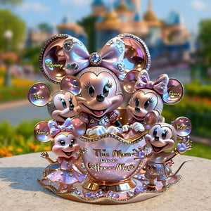 Mouse Mom Plaque - Personalized Gifts For Mom 02tgti220425-Homacus