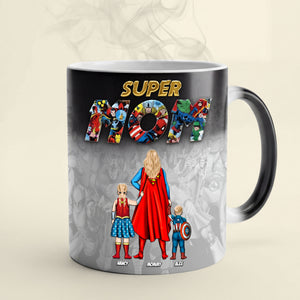 Fearless Guardian Mom Magic Mug - Personalized Gifts For Mothers 06ohti070426-Homacus