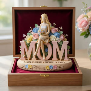 Blossom of Love Acrylic Plaque - Personalized Gifts For Moms 02pgti060426-Homacus