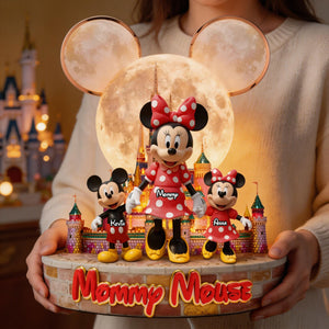 Wonder Castle Mom And Kids Light Box - Personalized Gifts For Mother's Day Acrylic Light Box 03HUTI160426-Homacus