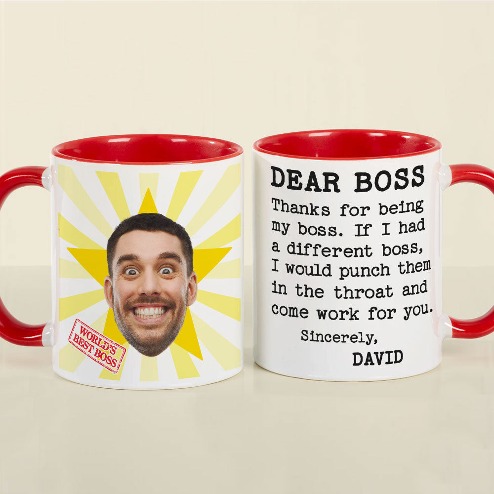 Custom Photo Gifts For Boss Coworker Coffee Mug 07xqti231124-Homacus