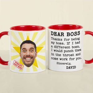 Custom Photo Gifts For Boss Coworker Coffee Mug 07xqti231124-Homacus