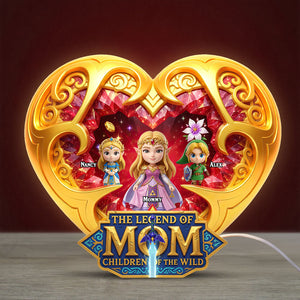 Mom And Kids Magical Adventure Light Box Personalized Gifts For Mom 03HUTI220426-Homacus