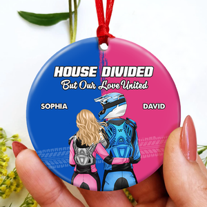 Personalized Gifts For Motocross Couple Christmas Ornament 02huhu141024hh-Homacus
