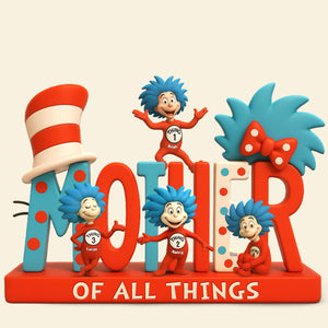 Mother Of Little Clowns Acrylic Plaque - Personalized Gifts For Mother 02OHTI210425-Homacus