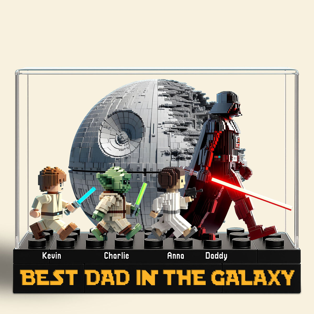 Galaxy Dad Plaque - Personalized Holiday Gifts For Dad 02ohti200525-Homacus