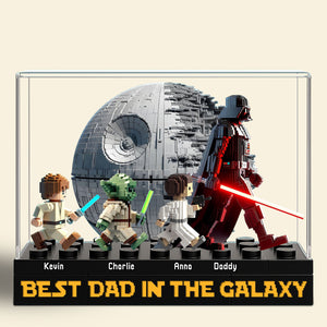 Galaxy Dad Plaque - Personalized Holiday Gifts For Dad 02ohti200525-Homacus