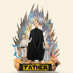 Galaxy Dad Plaque - Personalized Gifts For Dad 03ohti050525hg-Homacus