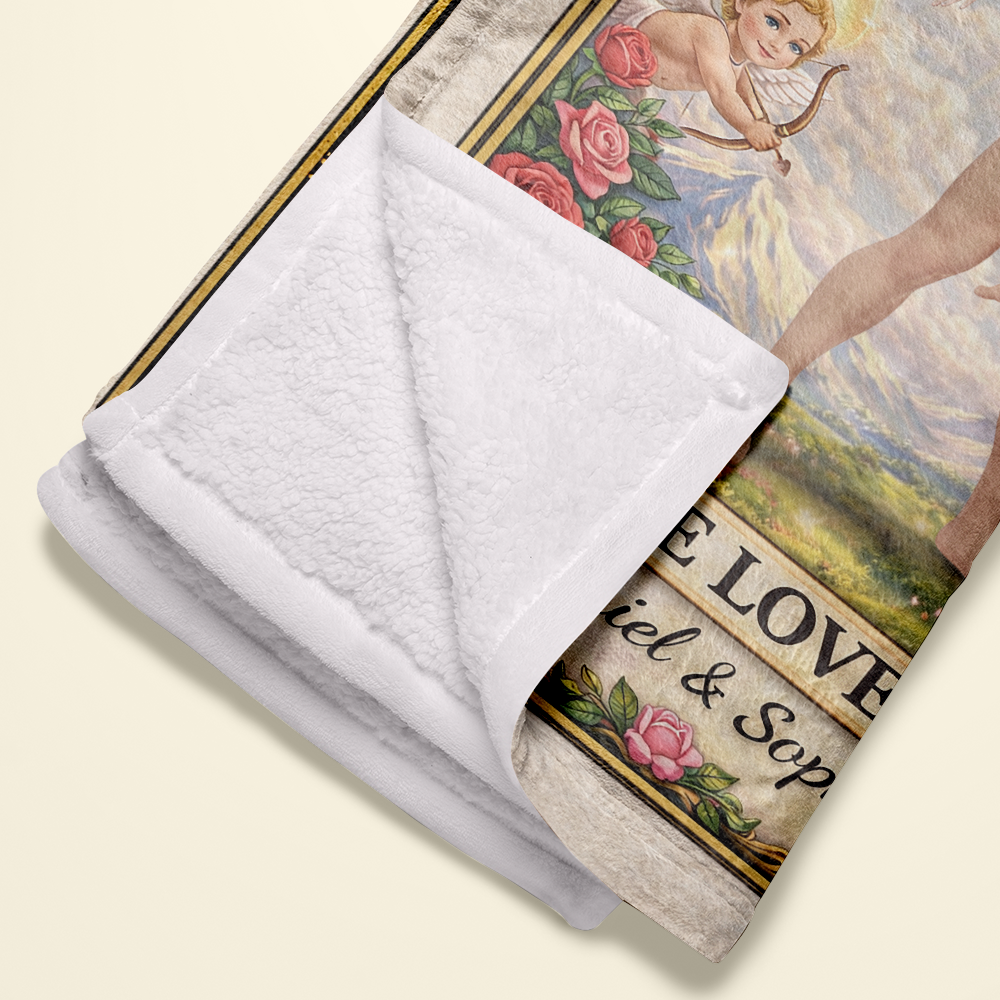 The Lovers Blanket - Personalized Gifts For Couple 01huti020226-Homacus