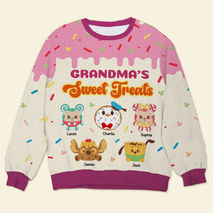 Personalized Christmas Gifts For Grandma Ugly Sweater 02kati271124-Homacus