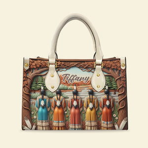 Native American Leather Bag - Personalized Gifts For Her 03nati200625-Homacus