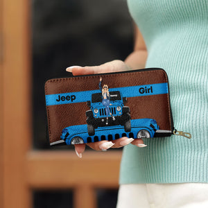 Personalized Gifts For Off Road Lover Twill Faux Leather Wallet 01kati100325-Homacus