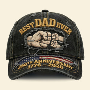 250th Anniversary Classic Cap Personalized Gifts For Dad 05NATI040326-Homacus