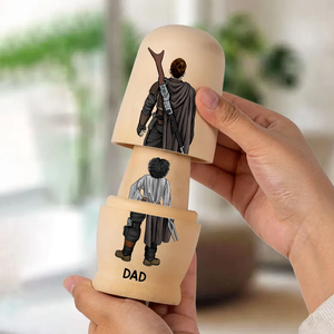 Space Theme Family Nesting Doll - Personalized Gifts For Family Wooden Nesting Dolls 031QHHU080426HHHG-Homacus
