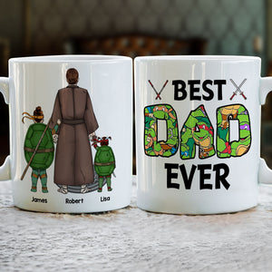 Personalized Gifts For Dad Coffee Mug Best Dad Ever 03nati010623-Homacus
