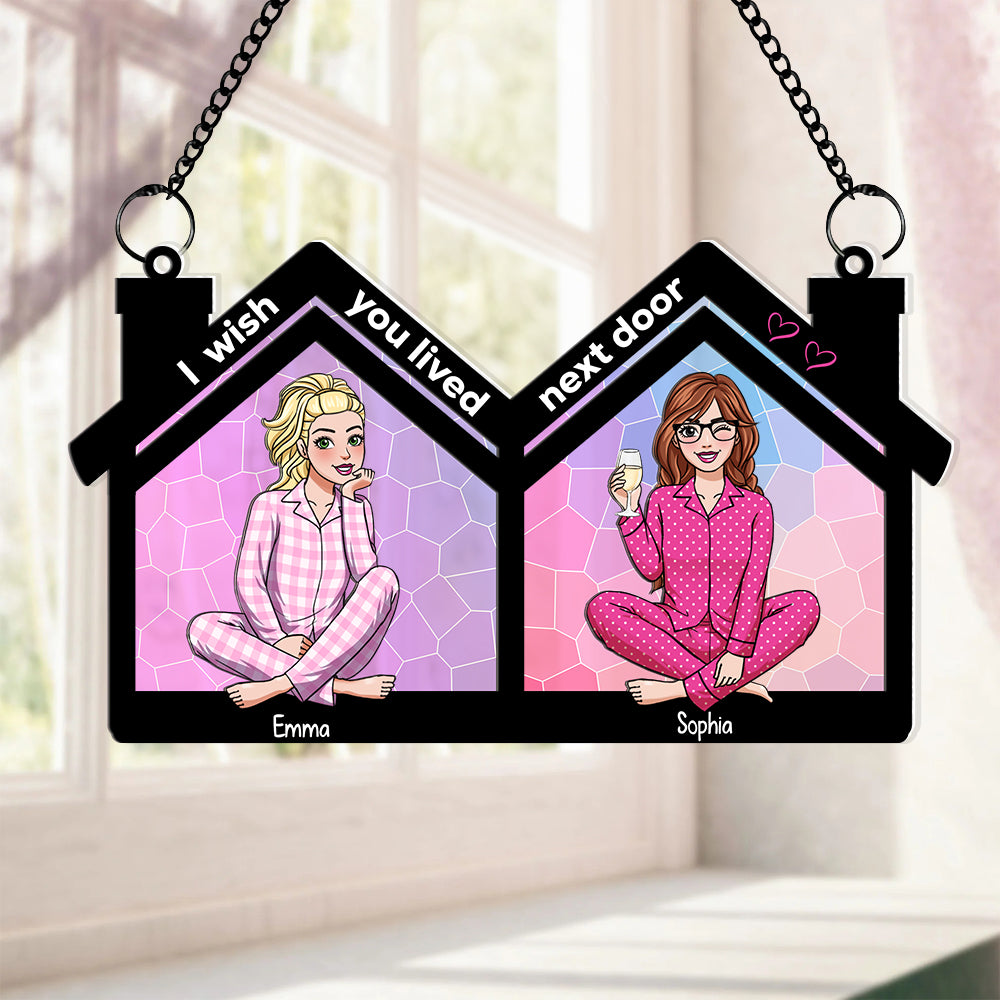 Personalized Gifts For Besties Suncatcher Ornament 04htdc110624hh-Homacus