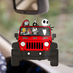 Personalized Gifts For Family Car Ornament 01ohdc200624-Homacus