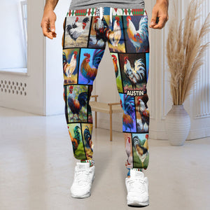 Personalized Gifts For Chicken Lover Sweatpants, Rooster Art 05qhti261224-Homacus