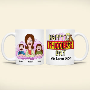 Personalized Gift For Mom Mug, Funny Cow Happy Mudder's Day 04qhti110325hg-Homacus