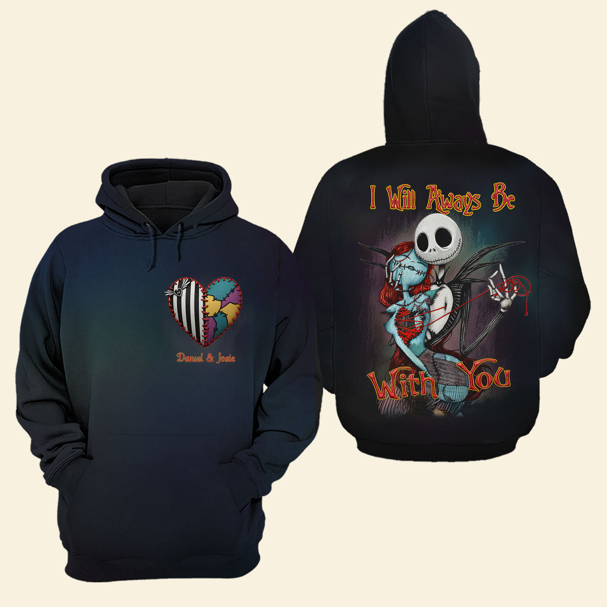 Romantic Couple 3D Shirt - Personalized Gifts For Couples 01huti311225-Homacus