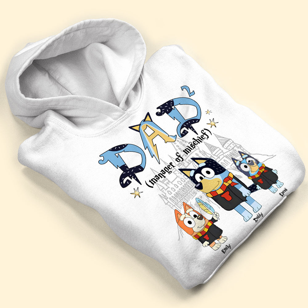 Magic Dog Dad Shirt - Personalized Gifts For Dad 02huti250325-Homacus