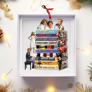 New Wave Geek Acrylic Ornament, Personalized Gift For Gen X and Gen Y 03QHTI031125-Homacus