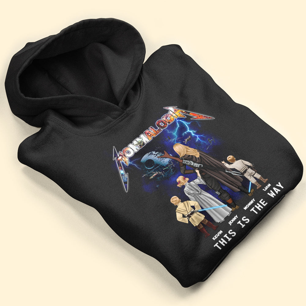 Galaxy Mom Shirt - Personalized Gifts For Mom 06ohti100425hg-Homacus