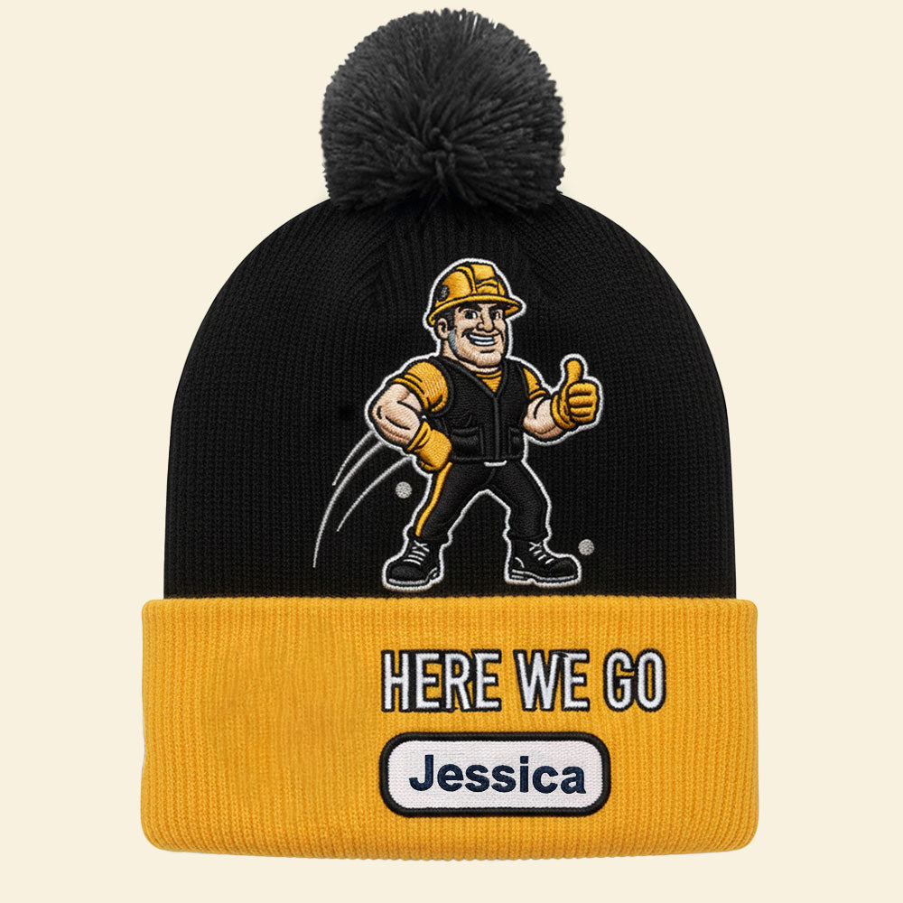 Mascot Bobble Beanie Hat - Personalized Gifts For Sport Lovers 03hyti021025-Homacus