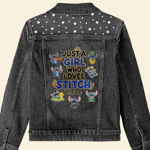Blue Monster Denim Jacket - Personalized Gifts For Movie Lovers 05nati030625-Homacus