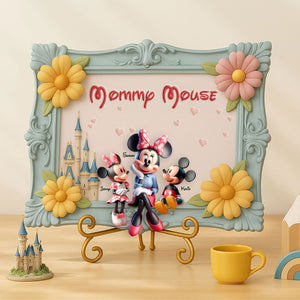 Personalized Gifts For Mom Wood Sign, Cute Magical Mom 05qhti050425-Homacus