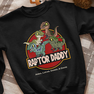 Personalized Gifts For Mom Shirt Raptor Mommy 01HULI050523-Homacus