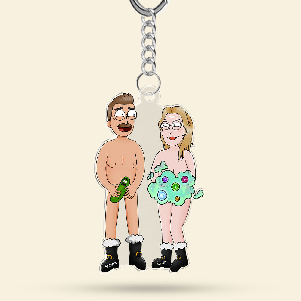 Personalized Gifts For Couples Acrylic Keychain 02ACTI191224HG-Homacus