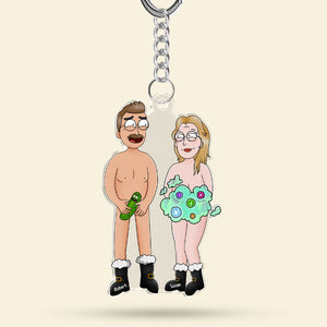 Personalized Gifts For Couples Acrylic Keychain 02ACTI191224HG-Homacus