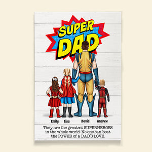 Personalized Gifts For Dad Canvas Print 05hudt030523tm-Homacus