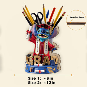 Cute Grad Pen Holder - Personalized Gifts For Graduate 01nati240725-Homacus