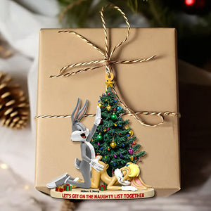 Joyful Couple Christmas Ornament, Personalized Gifts For Couple 04qhti150925-Homacus