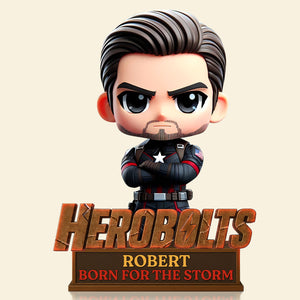 Herobolts Dad Plaque - Personalized Gifts For Dad 01ohti100525-Homacus