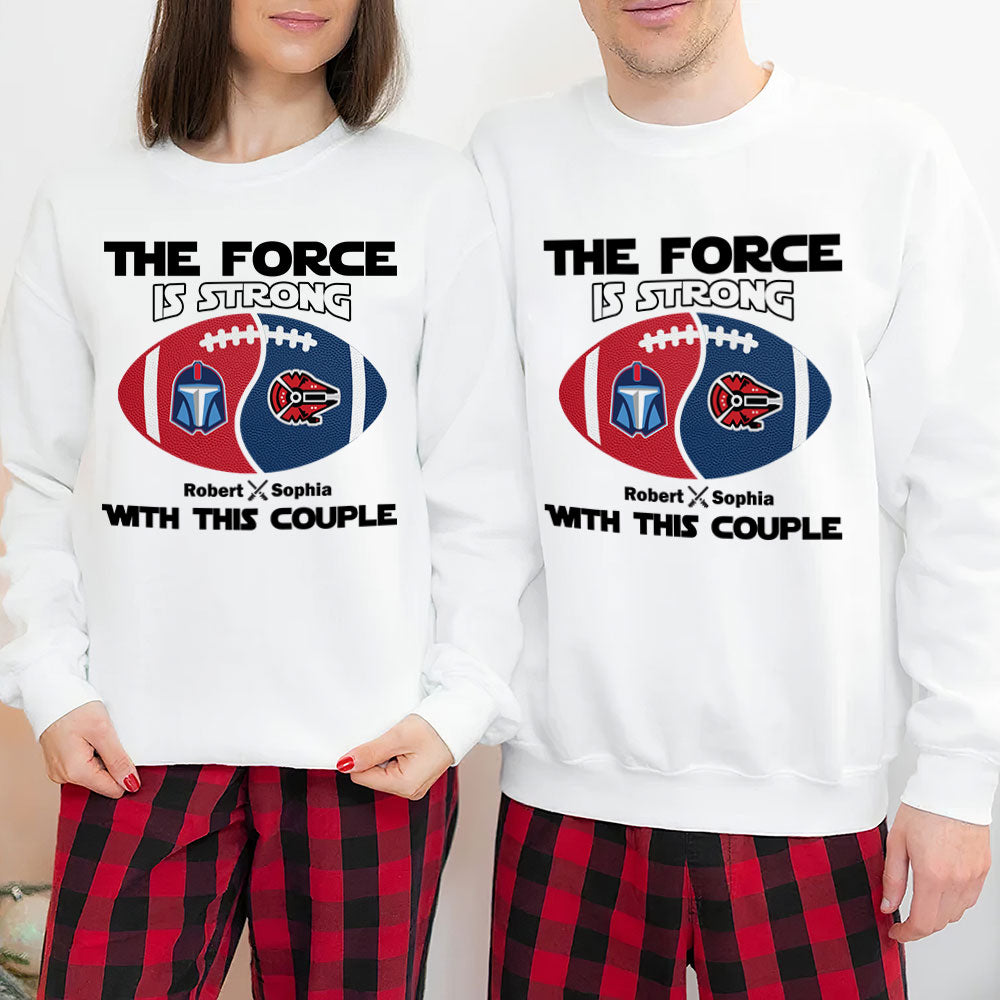 Custom Team Logo Gifts For Couple Shirt 01huti171123 American Football Team-Homacus