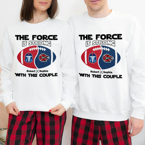 Custom Team Logo Gifts For Couple Shirt 01huti171123 American Football Team-Homacus