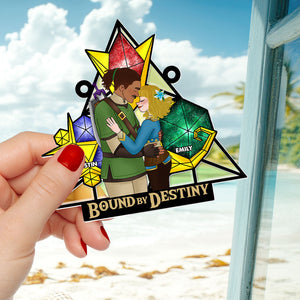 Couple Suncatcher Ornaments - Personalized Gifts 03ohti110225hg-Homacus