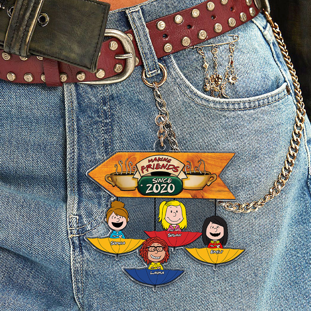 Personalized Gifts For Friends Keychain 01ohti100125-Homacus