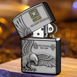 American Eagle Lighter - Custom Military Units and Military Logo For Veteran-Homacus