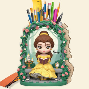 Princess Pen Holder - Personalized Gifts For Princess Lovers 01pgti300725-Homacus