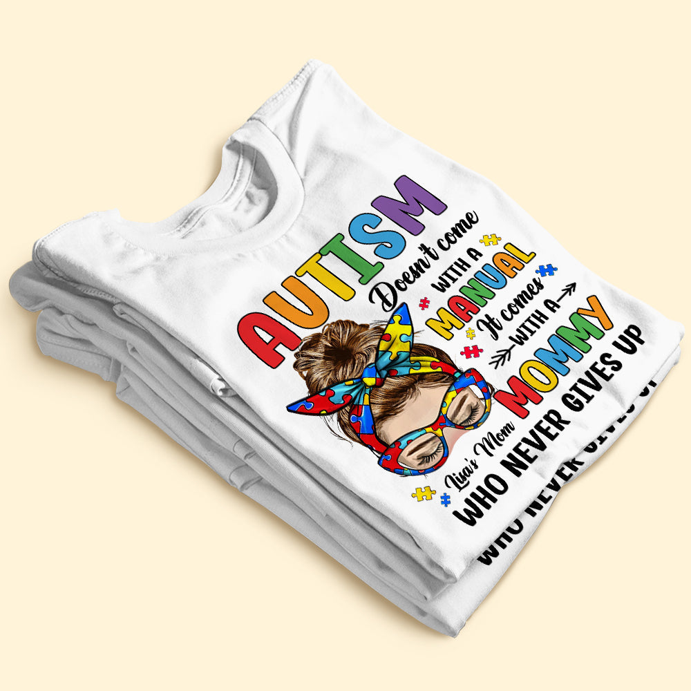 Personalized Gifts For Autism Mom Shirt 01huti250225-Homacus