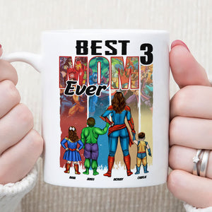 Personalized Gifts For Super Mom Coffee Mug Best Mom Ever 04OHTI190325PA-Homacus