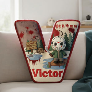 Horror Alphabet Pillow - Personalized Gifts For Horror Lovers 01HUTI111225-Homacus