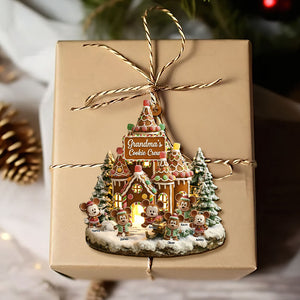 Grandma's Cookie Crew Ornament - Personalized Gifts For Grandma 02tgti160925-Homacus